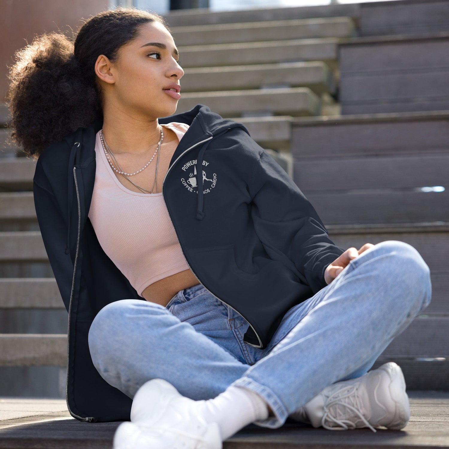 Jackets & Hoodies - Cozy and stylish hoodie for mom life, perfect for chaos and powered by coffee moments.